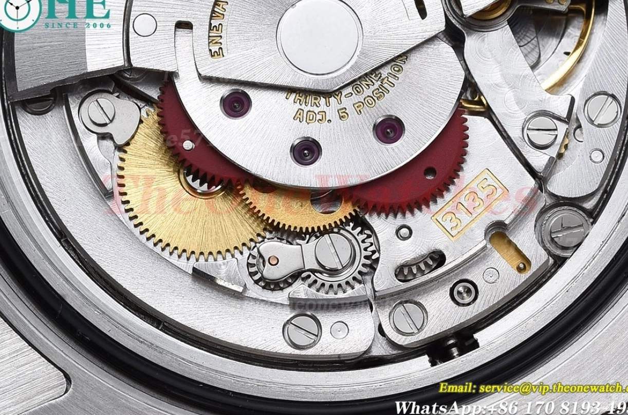 116613LN VS3135 Black Submariner 904L YG Dial SS CLEAN 0326